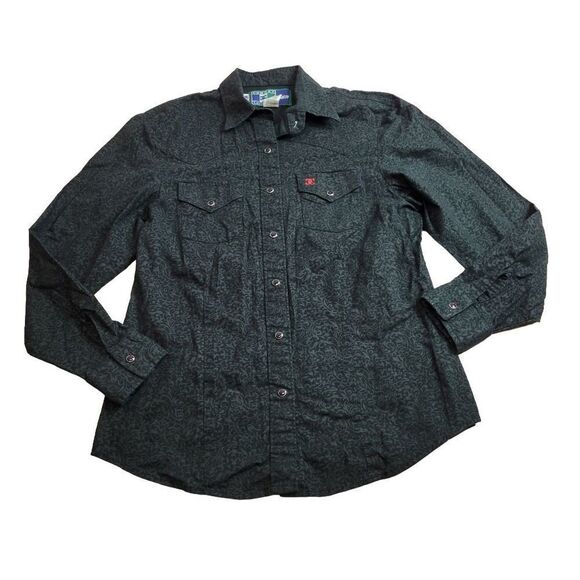 Cowboy Equipment for her western snap-down shirt M - Picture 1 of 5